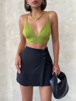Kuş gözü şort etek s25819 - Görsel 5