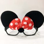 Minnie Mouse Temalı Çocuk Parti Gözlüğü