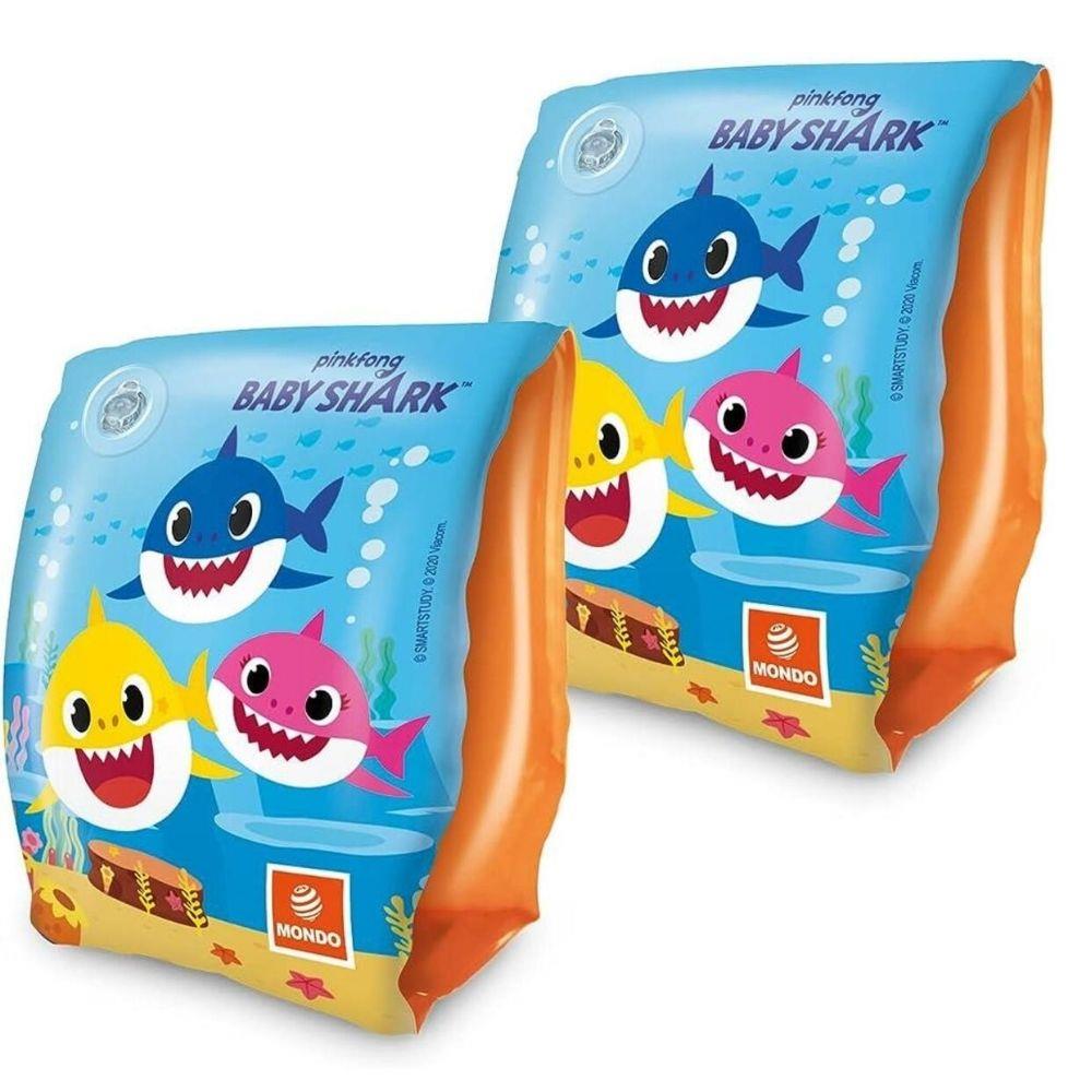 mondo-baby-shark-kolluk-25-x-15-cm-16888-27472.jpg Baby Shark Lisanslı Çocuk Yüzme Kolluğu - 25x15 cm - Görsel 1
