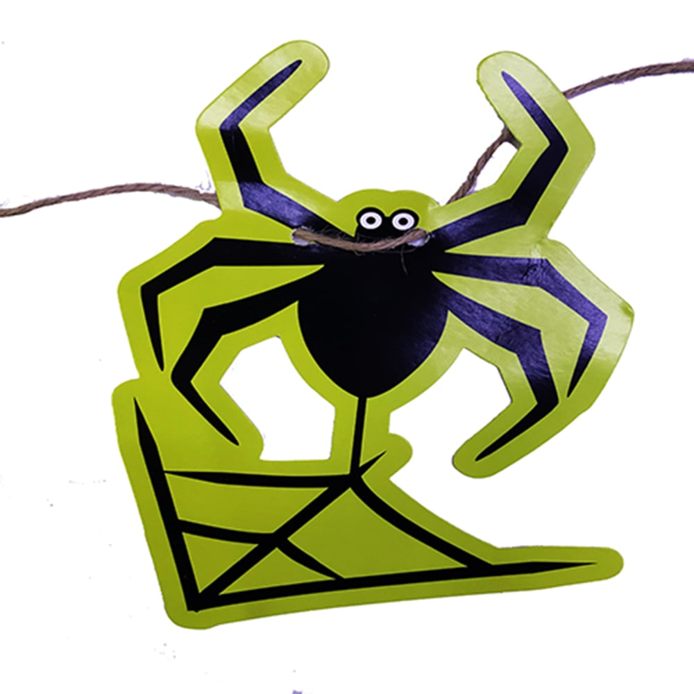orumcek-sekilli-asmali-halloween-flama-banner-afis-2-metre-2416-1.jpg 2 Metre Örümcek Şekilli Halloween Flama Banner - Görsel 1