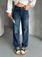 zzo bıyık enzim yı jeans pantolon koyu mavi
