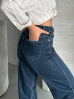 zzo bıyık enzim yı jeans pantolon koyu mavi - Görsel 3