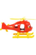 PolisArı Figürlü Oyuncak Helikopter - Sağlam Plastik - Görsel 5