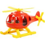 PolisArı Figürlü Oyuncak Helikopter - Sağlam Plastik