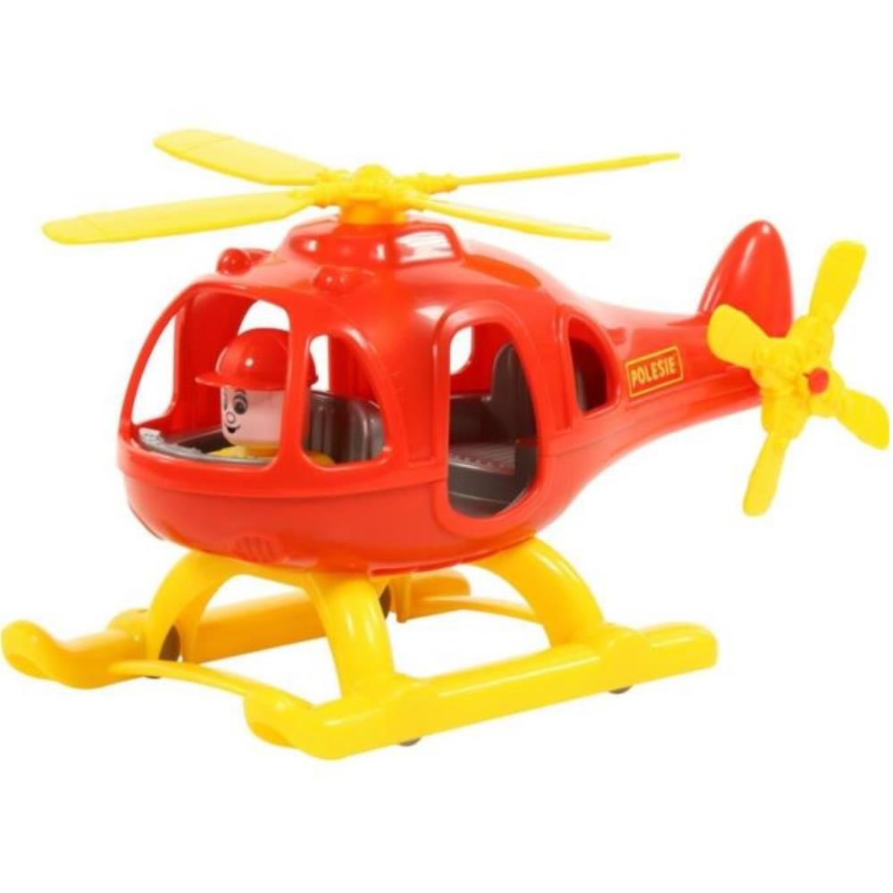 polesie-helikopter-ari-pol-72313-30385.jpg PolisArı Figürlü Oyuncak Helikopter - Sağlam Plastik - Görsel 1