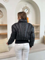 Puffer kısa mont siyah st25534 - Görsel 2
