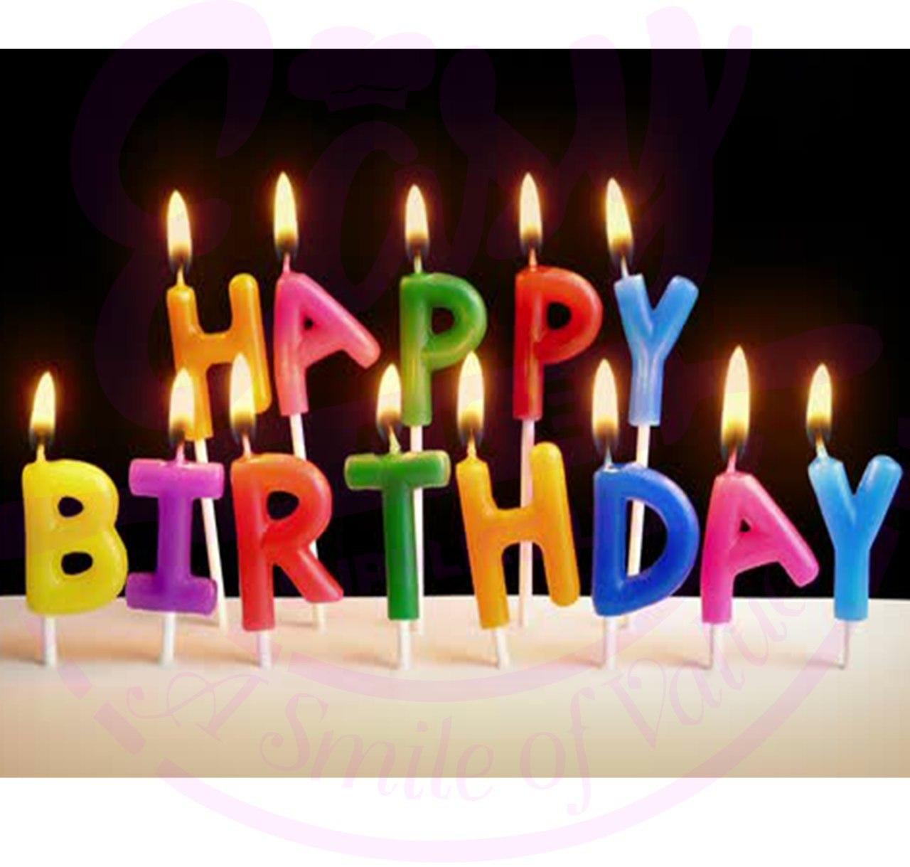 rengarenk-happy-birthday-yazilabilen-dogum-gunu-mumu-resim-2095.jpg Rengarenk Happy Birthday Harf Pasta Mumu Seti - Görsel 1