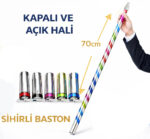 70 cm Sihirli Açılır Metal Baston İllüzyon Oyunu