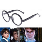 Siyah Çerçeveli Harry Potter Kostüm Gözlüğü