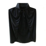 Siyah Vampir / Dracula Yakalı Pelerin - 90 cm - Görsel 2