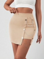 Zincirli mini etek s241008 - Görsel 5