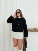 Zr model kaşe ceket siyah - Görsel 3