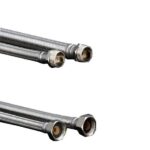 1/2 x 1/2 Nipelli Flex Musluk Hortumu 70 cm - Kendinden Contalı