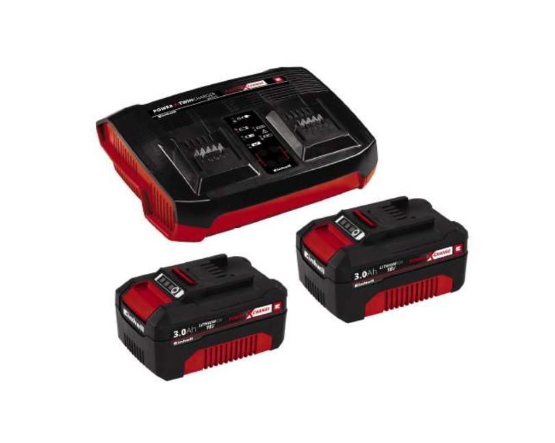 52915.jpg Einhell PXC Starter Kit - 2x3.0 Ah Akü ve Twincharger - Görsel 1
