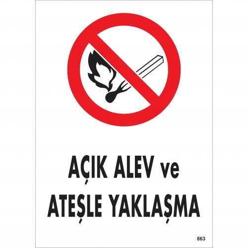 acik-alev-ve-atesle-yaklasma-uyari-levhasi-25x35-kod-863-54640.jpg Açık Alev Ve Ateşle Yaklaşma Yasak Uyarı Levhası 25x35 cm - Görsel 1