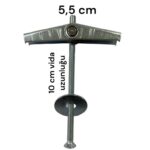 Alçıpan Askı Dübel Yaylı - 12x95 mm (5 Adet)
