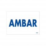 Ambar ve Lojistik Bölümü Yönlendirme Levhası 17.5x25 cm