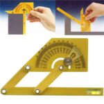 Profesyonel İletki Açı Ölçer 0-180 Derece - Teknik Çizim