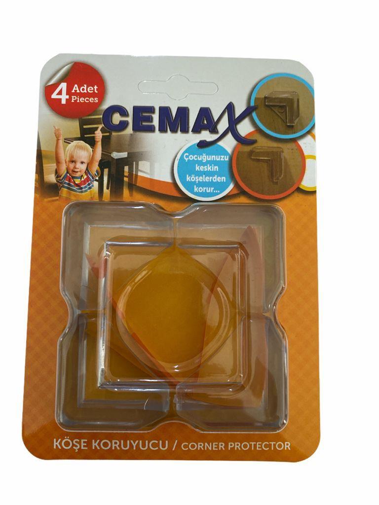 cemax-k181-kose-koruyucu-60585.jpg Cemax K181 Bebek Güvenlik Köşe Koruyucu - Darbe Emici - Görsel 1