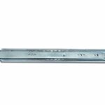 Çift Açılım Teleskopik Bilyalı Çekmece Rayı 45 cm - Frenli