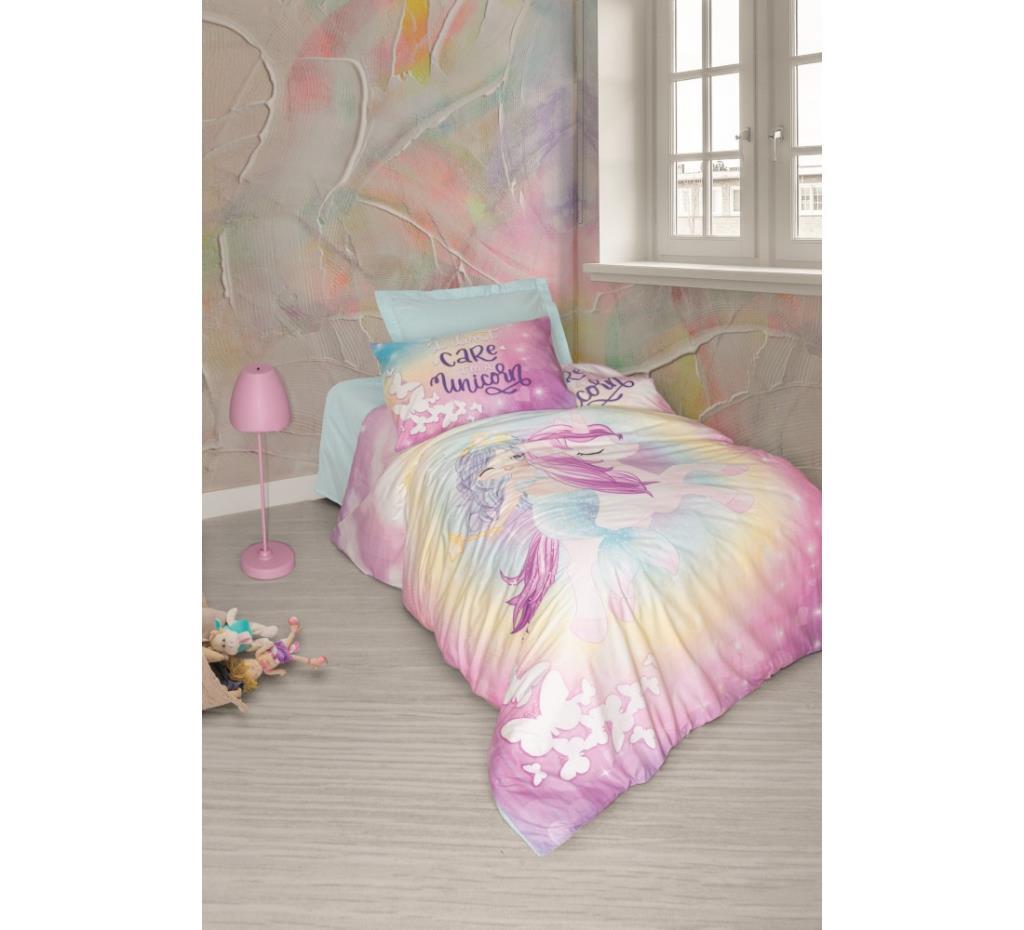 cotton-box-genc-ranforce-nevresim-takimi-tek-kisilik-wings-mint-14532.jpg Sirena Mint Tek Kişilik Pamuk Ranforce Nevresim Takımı - Görsel 1