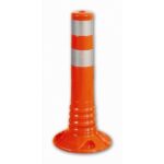 Esnek Reflektörlü Yol Ayrıcı Delinatör - 45 cm Turuncu