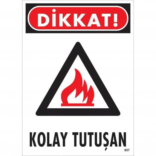 dikkat-kolay-tutusan-uyari-levhasi-25x35-kod-857-54639.jpg Dikkat Kolay Tutuşan Madde Uyarı Levhası 25x35 cm - PVC - Görsel 1
