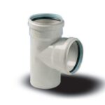Ege Yıldız 125x125 mm PVC Te 3.2 mm - 90 Derece Pis Su Eki