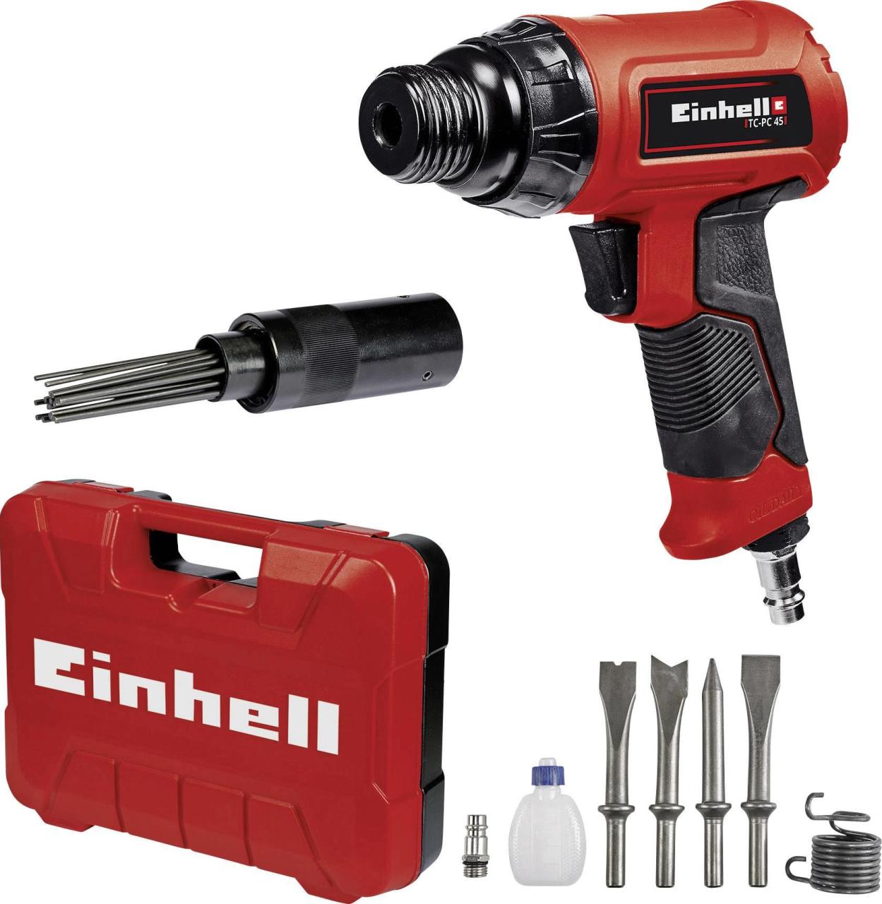einhell-tc-pc-45-set-havali-kirici-54389.jpg Einhell TC-PC 45 Havalı Keski ve Kırıcı Seti - Çantalı - Görsel 1