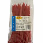 FRT Kırmızı Kablo Bağı 2.5x150 mm - 15 cm Kırmızı Seri