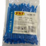 FRT Mavi Kablo Bağı 2.5x100 mm - 10 cm Mavi Kelepçe