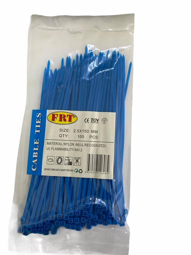 frt-mavi-2-5x150-kablo-bagi-55588.jpg FRT Mavi Kablo Bağı 2.5x150 mm - Renkli Düzenleyici Set - Görsel 1