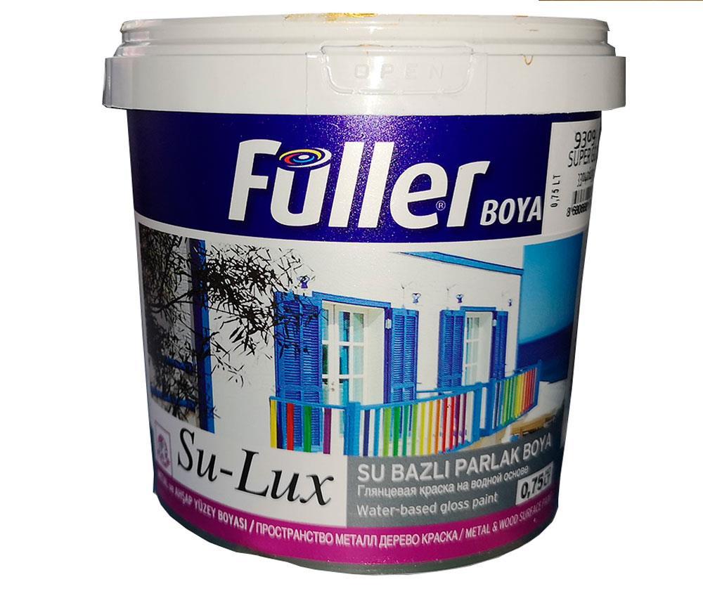 fuller-sulux-altin-sari-0-75-litre-su-bazli-yagli-boya-50931.jpg Su Bazlı Parlak Yağlı Boya - Altın Sarı 0.75 L - Görsel 1