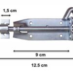 Kilitli Kapı ve Pencere Sürgüsü - No: 1