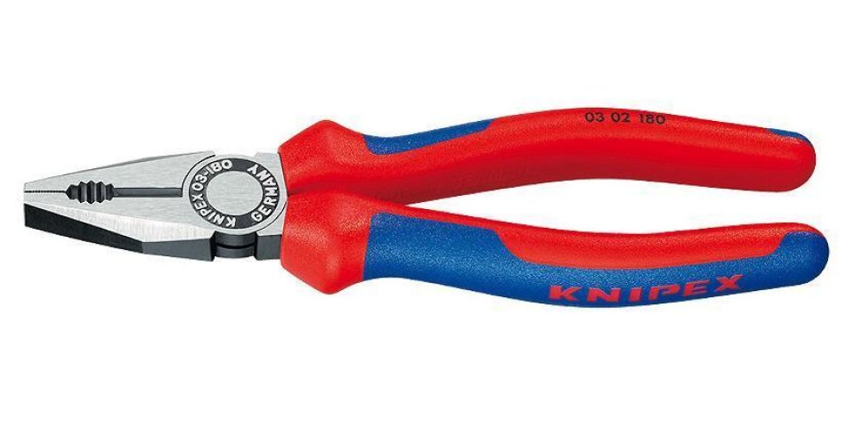 knipex-0302180-kombine-pense-180-mm-53453.jpg Knipex 0302180 Kombine Pense 180 mm - 60 HRC - Görsel 1