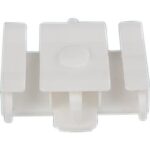 2 Kanallı Korniş Ekleme Aparatı (PVC Perde Rayı)