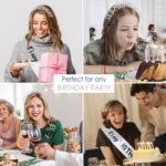 Kristal Taşlı Gümüş "It’s My Birthday" Doğum Günü Tacı - Görsel 3