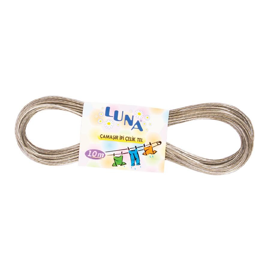 luna-camasir-ipi-celik-tel-10-metre-14167.jpg Luna Pvc Kaplı Çelik Çamaşır İpi - 10 Metre - Görsel 1