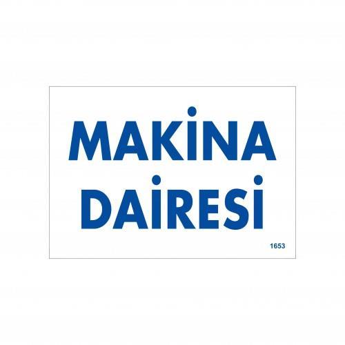makine-dairesi-uyari-levhasi-17-5x25-kod-1653-54674.jpg Makine Dairesi Teknik Alan Levhası 17.5x25 cm - PVC - Görsel 1