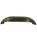 Midye Antik Sarı Çekmece Kulbu - 96 mm