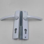 Elit Yale Tipi PVC Kapı Kolu - Beyaz (Banyo ve WC İçin)