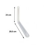 Raf Altı Destek Aparatı 10x12 mm - Beyaz