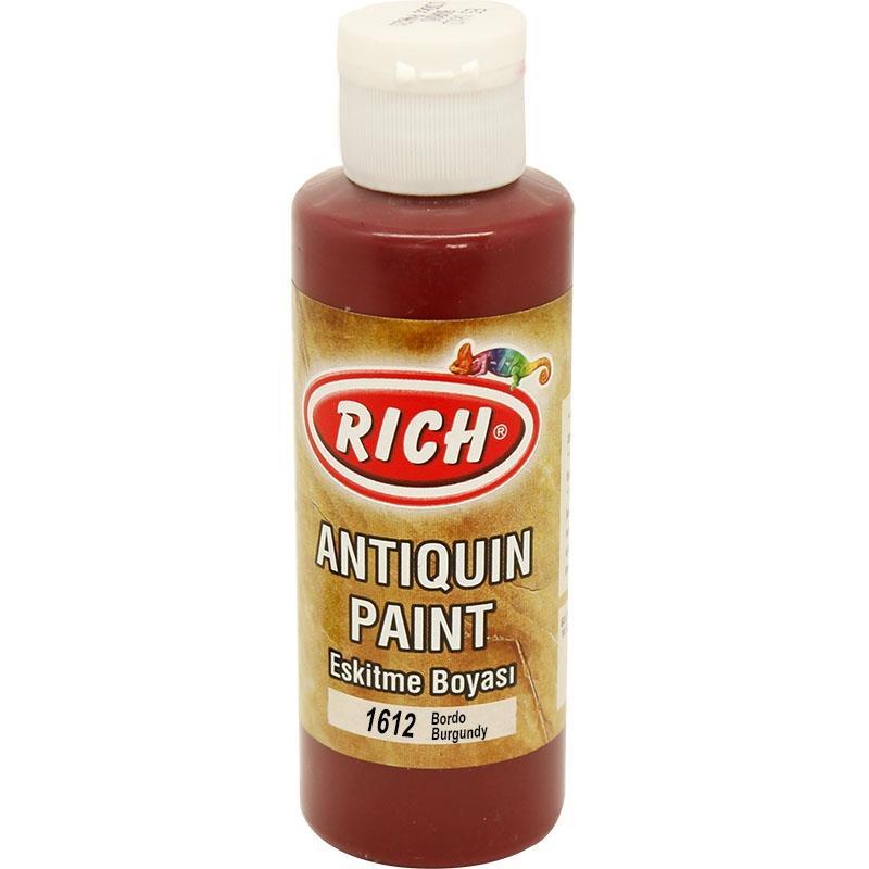 rich-1602-bordo-120-ml-eskitme-ahsap-boyasi-52483.jpg Rich Antiquin Eskitme Ahşap Boyası 1602 Bordo - 120 ml - Görsel 1