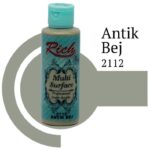 Riculti Surface Nane Şekeri Akrilik Boya 120 cc - Multi Surface