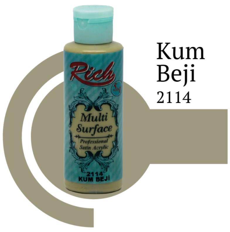 rich-multi-surface-2114-kum-beji-akrilik-boya-120-cc-52501.jpg Rich Multi Surface 2114 Kum Beji Akrilik Boya - 120 cc - Görsel 1
