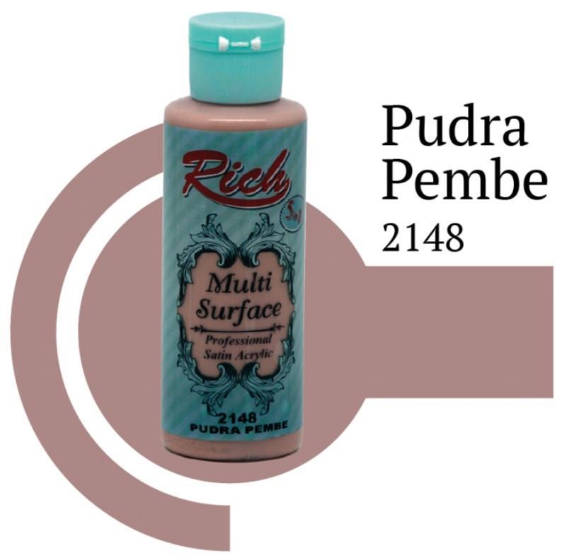 rich-multi-surface-2148-pudra-pembe-akrilik-boya-120-cc-61628.jpg Riculti Surface Latte Akrilik Boya 120 cc - Modern Dekorasyon - Görsel 1