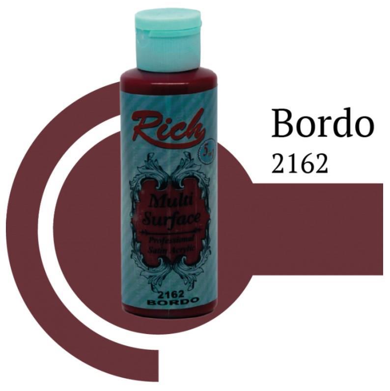rich-multi-surface-2162-bordo-akrilik-boya-120-cc-55095.jpg Riculti Surface Bordo Akrilik Boya 120 cc - Klasik ve Güçlü - Görsel 1