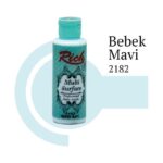 Riculti Surface Bebek Mavi Akrilik Boya 120 cc - Multi Surface