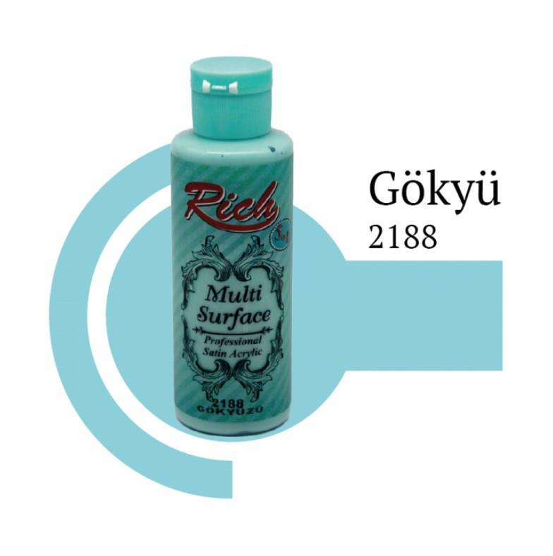 rich-multi-surface-2188-gokyuzu-akrilik-boya-120-cc-60656.jpg Rich 5012 Parlak Yüzey Astarı 120 cc - Zımparasız Boyama - Görsel 1