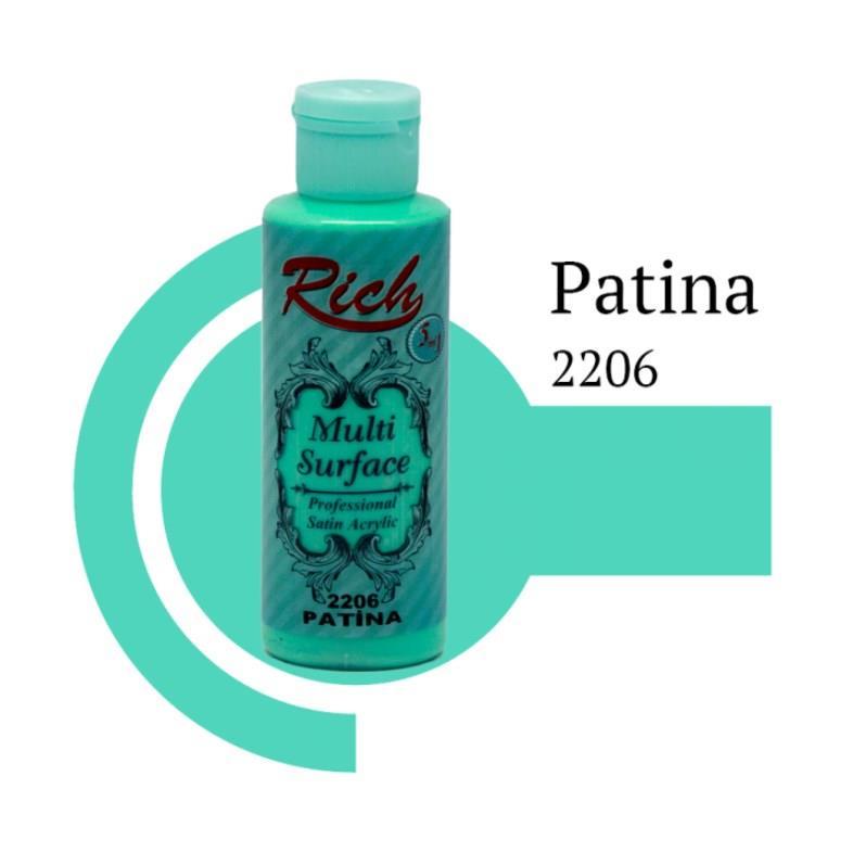 rich-multi-surface-2206-patina-akrilik-boya-120-cc-52504.jpg Rich Multi Surface 2206 Patina Akrilik Boya - 120 cc - Görsel 1